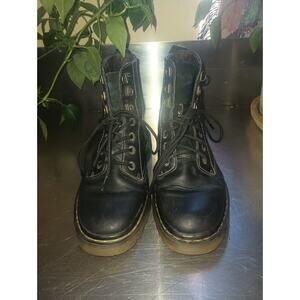 Dr Martens. Black Boots Size 6 US Lady